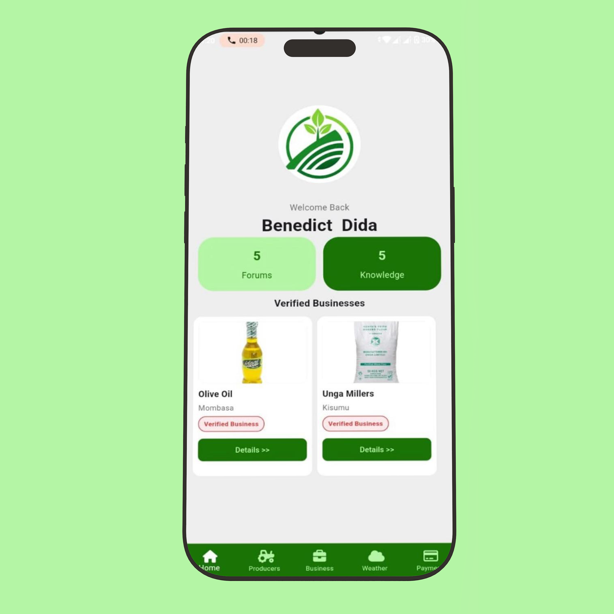 Agroecology Digital agricultural application interface